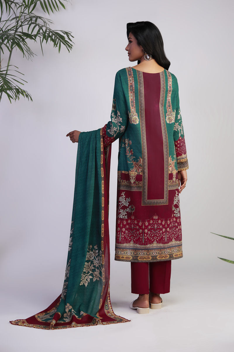 Shamaeel Ansari | Gulrang Lawn | Gulrang-02 - by Libasekhas UK - Registered Vendor of : Shamaeel Ansari - 100% Original Designer Dress