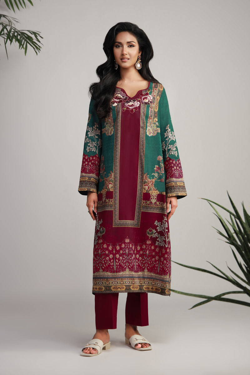 Shamaeel Ansari | Gulrang Lawn | Gulrang-02 - by Libasekhas UK - Registered Vendor of : Shamaeel Ansari - 100% Original Designer Dress