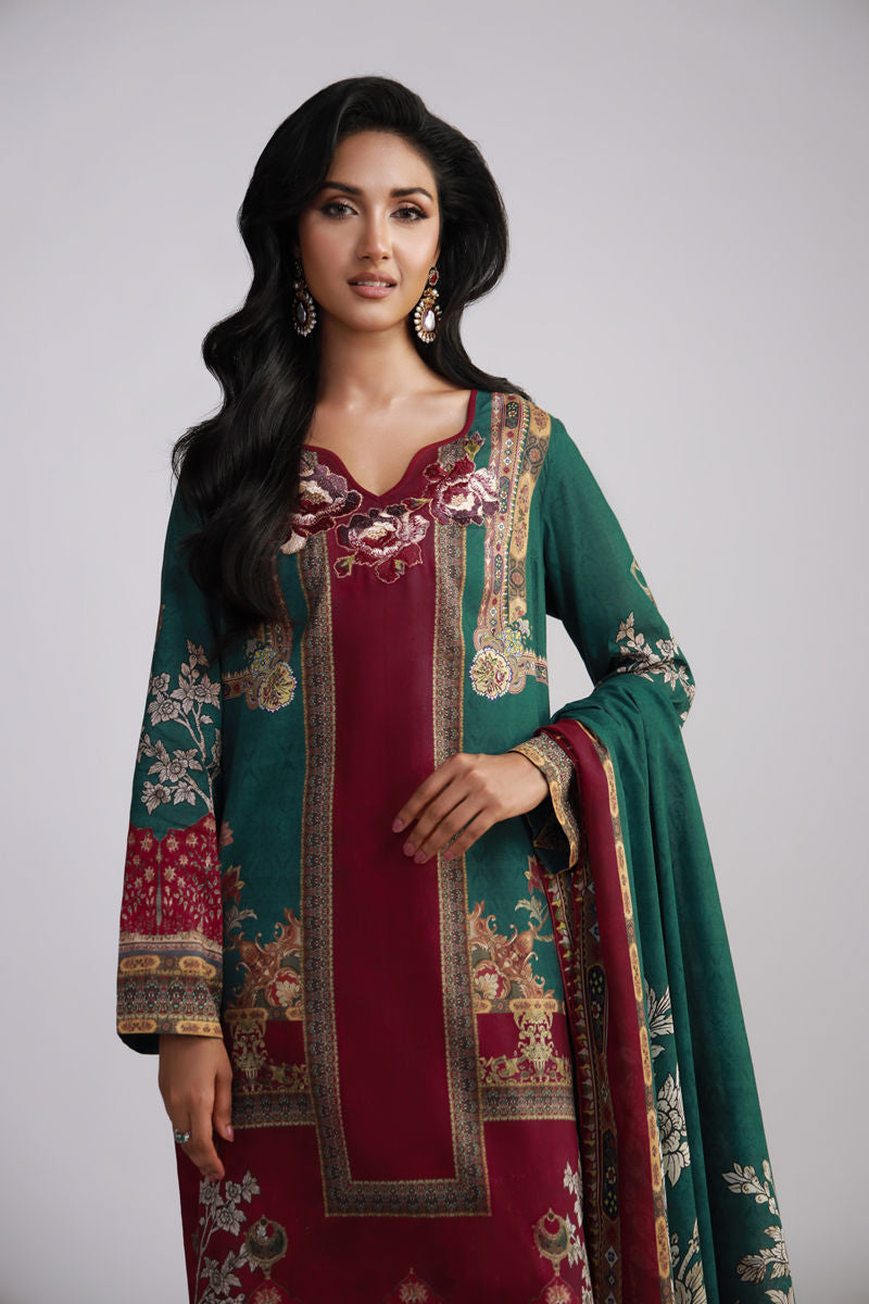 Shamaeel Ansari | Gulrang Lawn | Gulrang-02 - by Libasekhas UK - Registered Vendor of : Shamaeel Ansari - 100% Original Designer Dress
