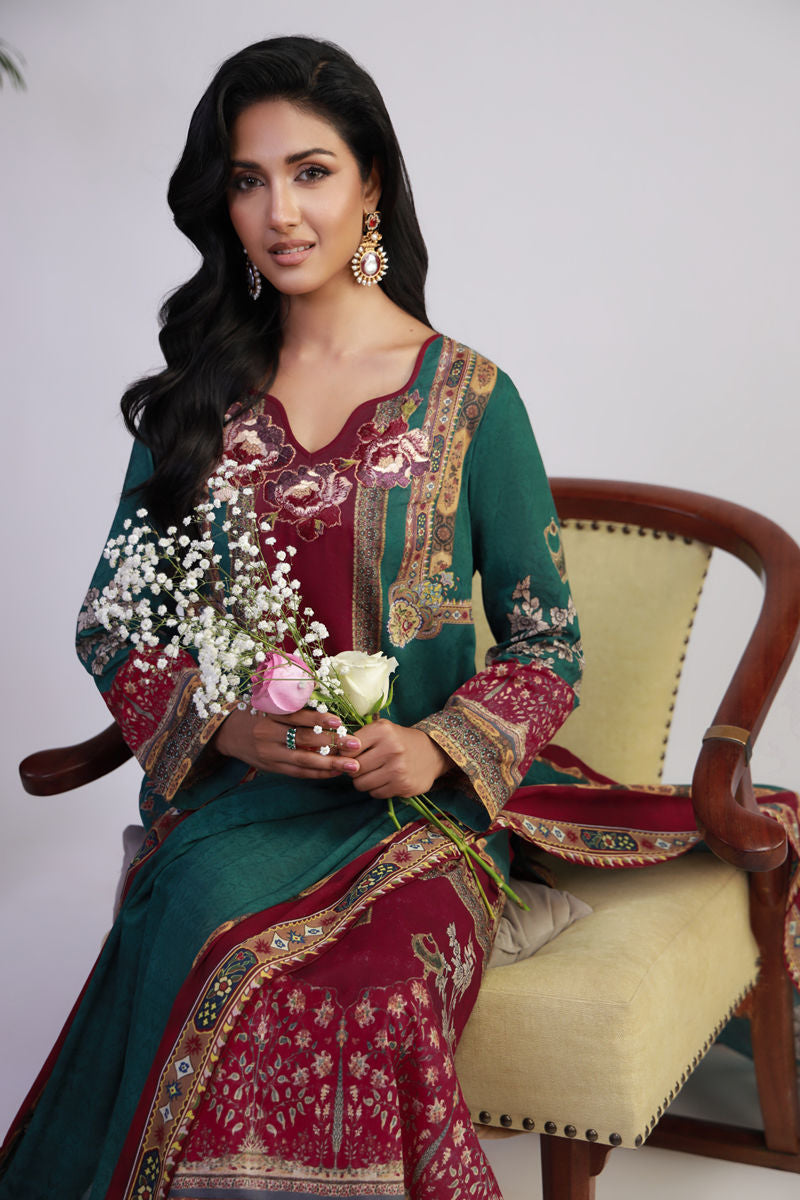 Shamaeel Ansari | Gulrang Lawn | Gulrang-02 - by Libasekhas UK - Registered Vendor of : Shamaeel Ansari - 100% Original Designer Dress
