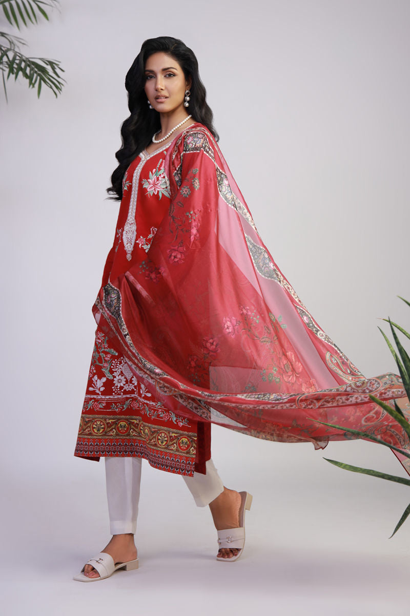 Shamaeel Ansari | Gulrang Lawn | Gulrang-04 - by Libasekhas UK - Registered Vendor of : Shamaeel Ansari - 100% Original Designer Dress