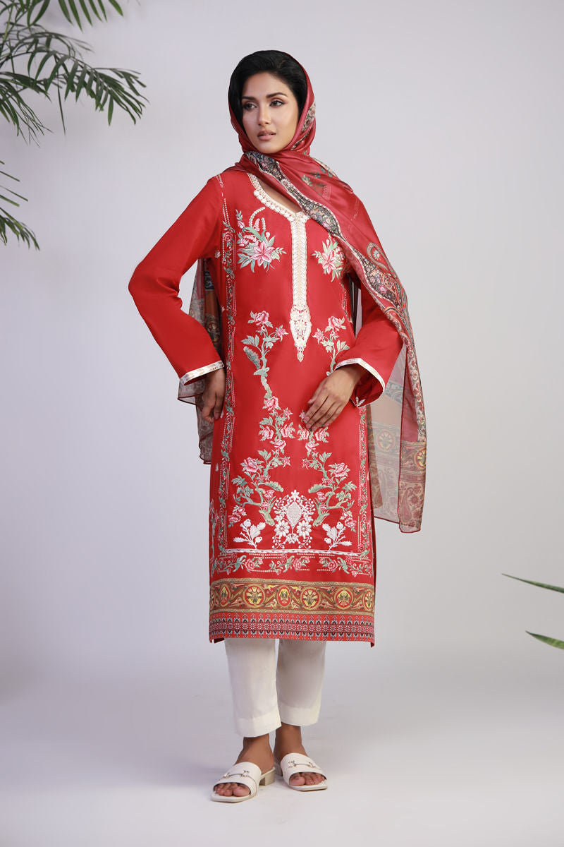 Shamaeel Ansari | Gulrang Lawn | Gulrang-04 - by Libasekhas UK - Registered Vendor of : Shamaeel Ansari - 100% Original Designer Dress