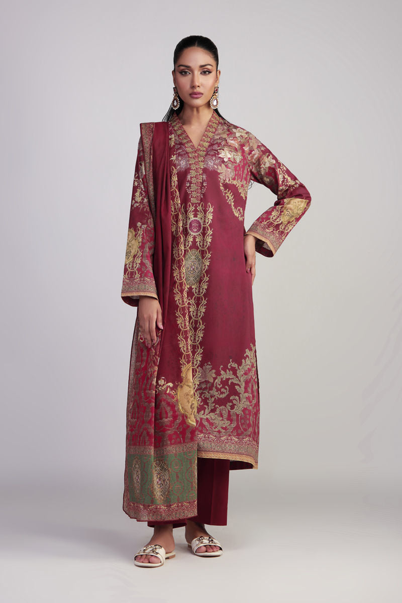 Shamaeel Ansari | Gulrang Lawn | Gulrang-05 - by Libasekhas UK - Registered Vendor of : Shamaeel Ansari - 100% Original Designer Dress