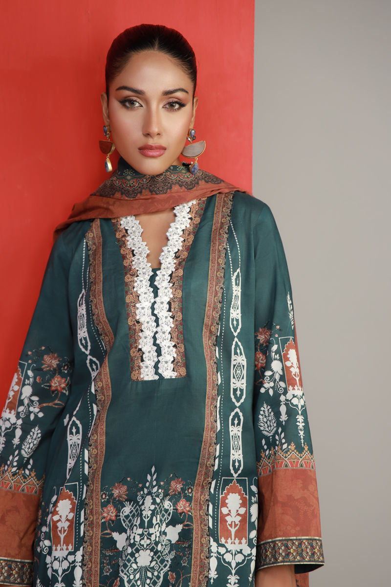Shamaeel Ansari | Gulrang Lawn | Gulrang-06 - by Libasekhas UK - Registered Vendor of : SHA - 100% Original Designer Dress