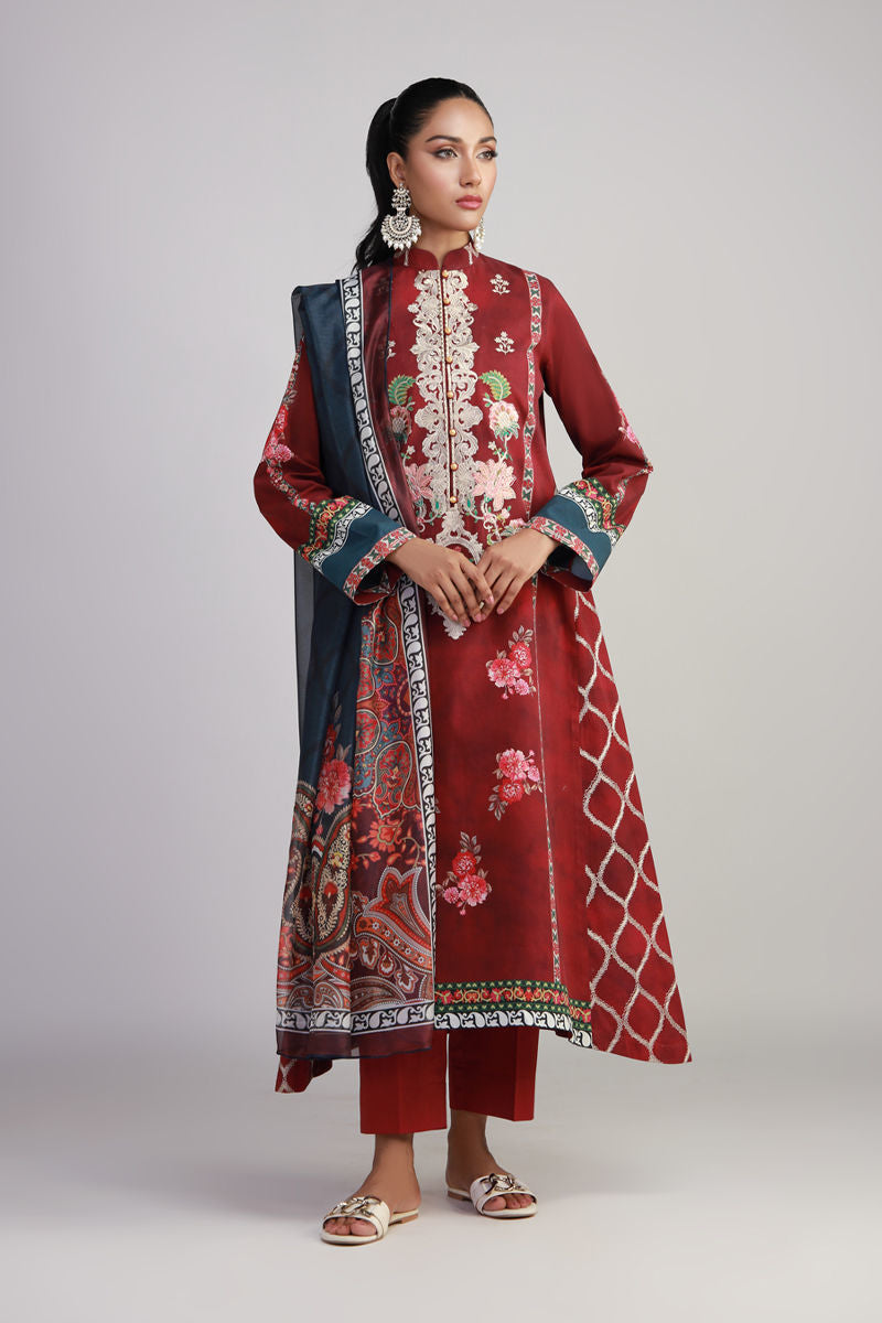 Shamaeel Ansari | Gulrang Lawn | Gulrang-07 - by Libasekhas UK - Registered Vendor of : Shamaeel Ansari - 100% Original Designer Dress