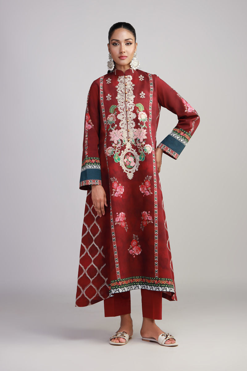 Shamaeel Ansari | Gulrang Lawn | Gulrang-07 - by Libasekhas UK - Registered Vendor of : Shamaeel Ansari - 100% Original Designer Dress