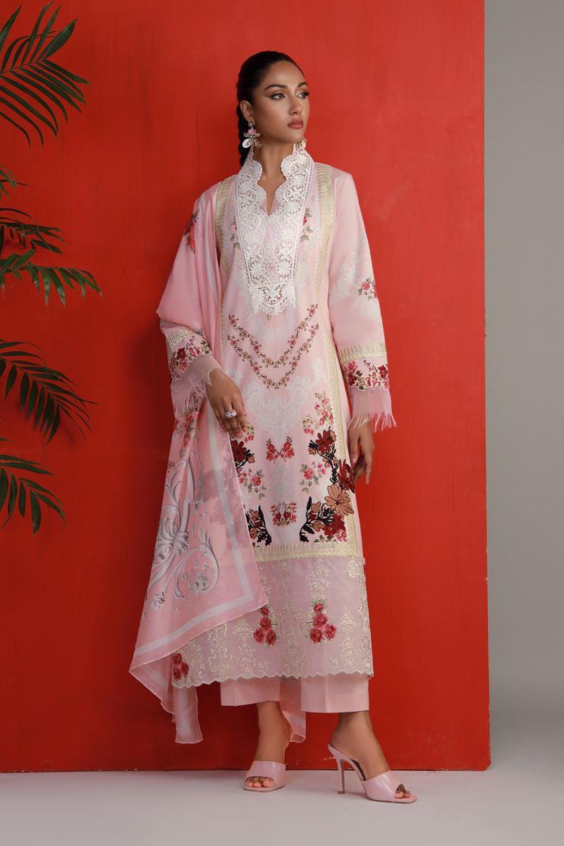 Shamaeel Ansari | Gulrang Lawn | Gulrang-08 - by Libasekhas UK - Registered Vendor of : Shamaeel Ansari - 100% Original Designer Dress