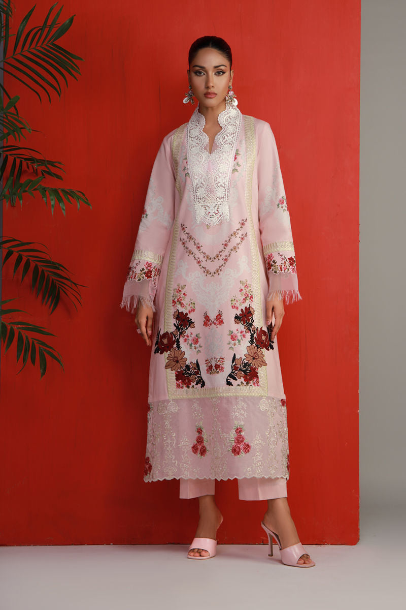 Shamaeel Ansari | Gulrang Lawn | Gulrang-08 - by Libasekhas UK - Registered Vendor of : Shamaeel Ansari - 100% Original Designer Dress