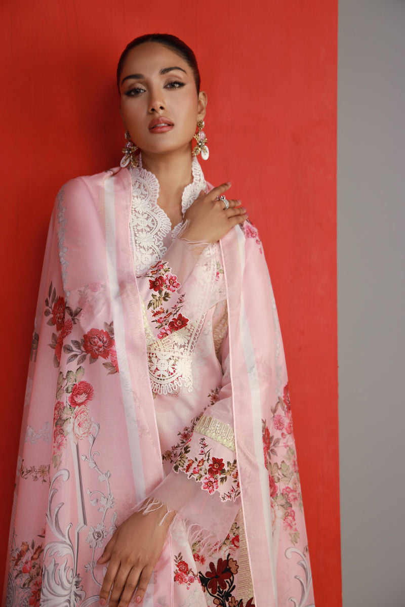 Shamaeel Ansari | Gulrang Lawn | Gulrang-08 - by Libasekhas UK - Registered Vendor of : Shamaeel Ansari - 100% Original Designer Dress