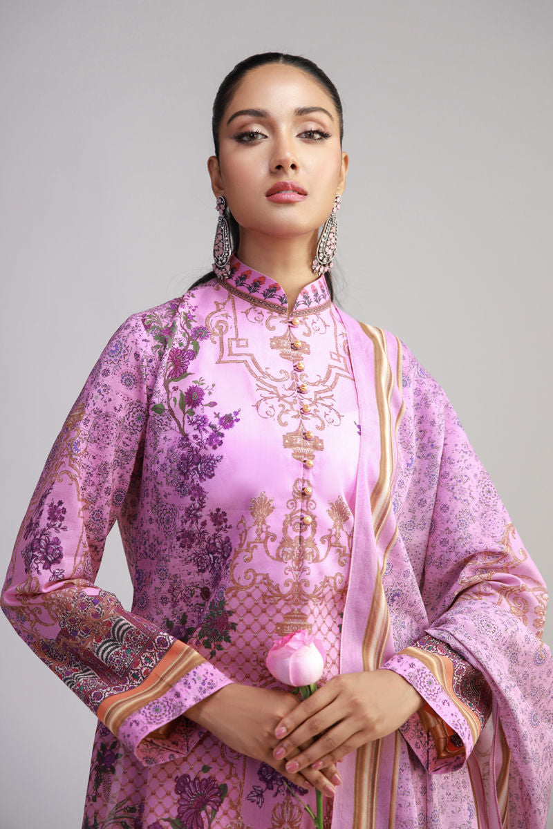 Shamaeel Ansari | Gulrang Lawn |Gulrang-09 - by Libasekhas UK - Registered Vendor of : Shamaeel Ansari - 100% Original Designer Dress