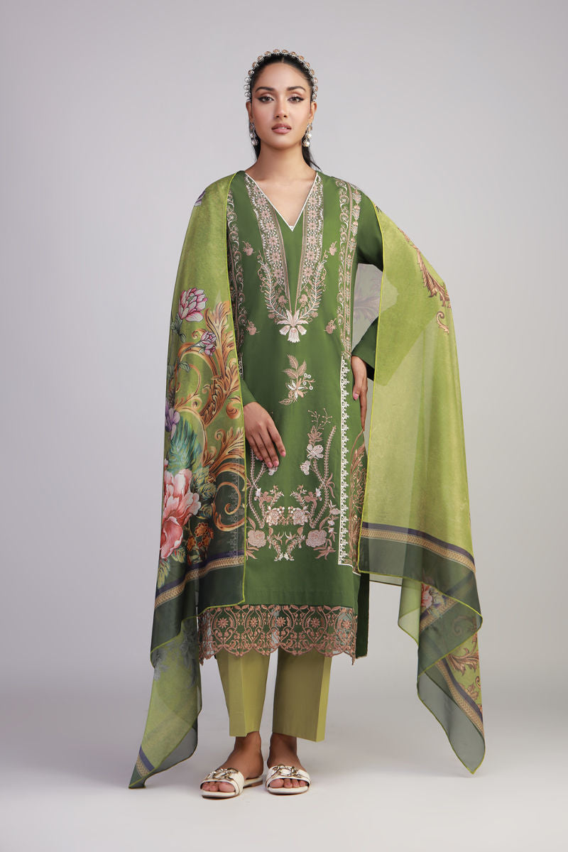 Shamaeel Ansari | Gulrang Lawn | Gulrang-10 - by Libasekhas UK - Registered Vendor of : Shamaeel Ansari - 100% Original Designer Dress