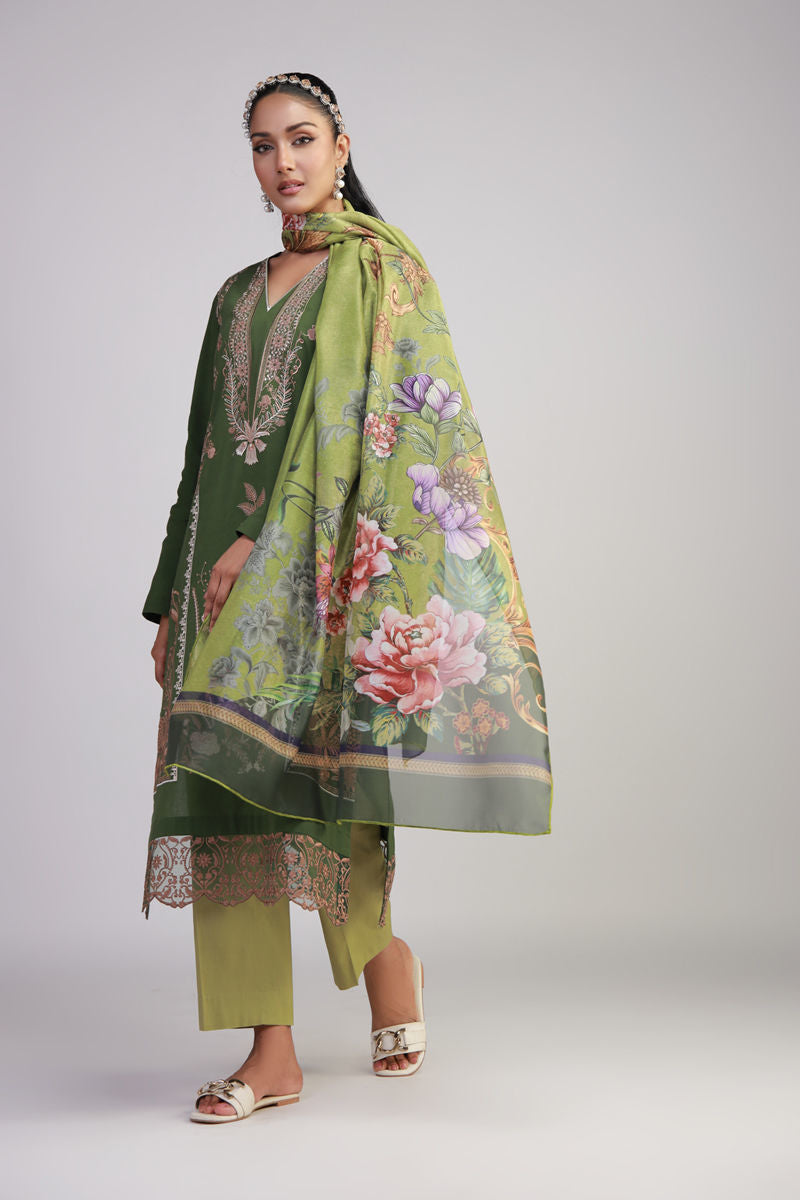 Shamaeel Ansari | Gulrang Lawn | Gulrang-10 - by Libasekhas UK - Registered Vendor of : Shamaeel Ansari - 100% Original Designer Dress