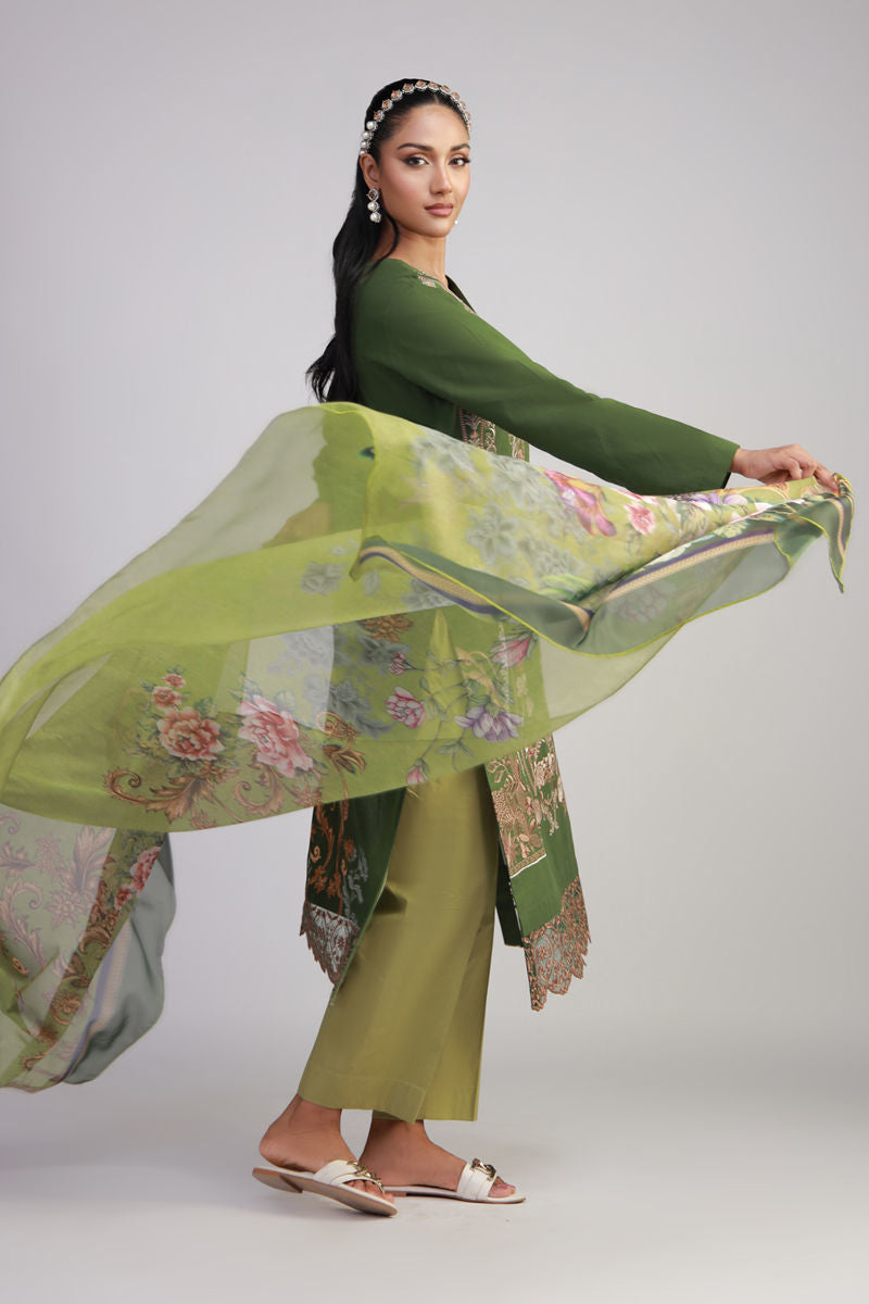 Shamaeel Ansari | Gulrang Lawn | Gulrang-10 - by Libasekhas UK - Registered Vendor of : Shamaeel Ansari - 100% Original Designer Dress