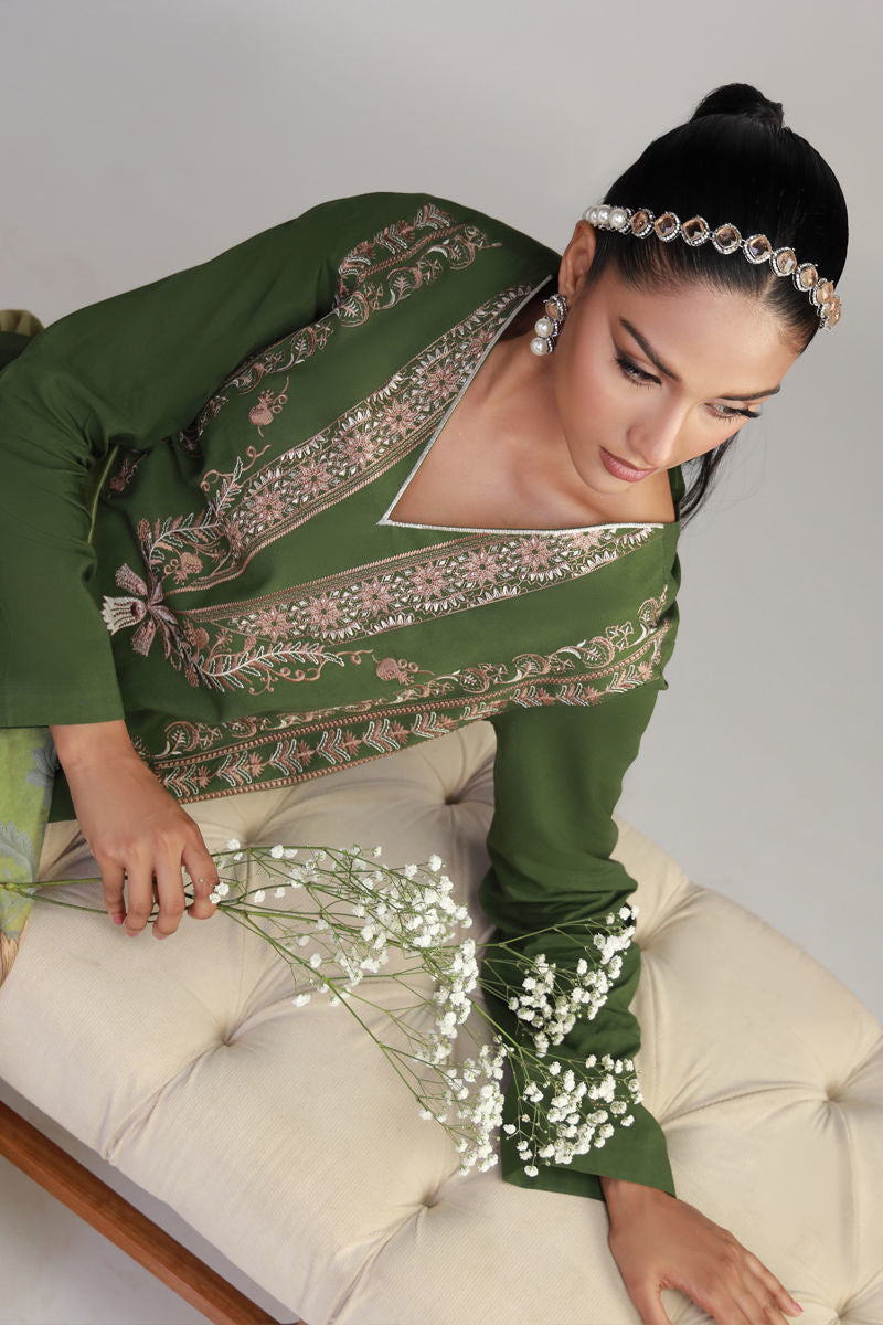Shamaeel Ansari | Gulrang Lawn | Gulrang-10 - by Libasekhas UK - Registered Vendor of : Shamaeel Ansari - 100% Original Designer Dress