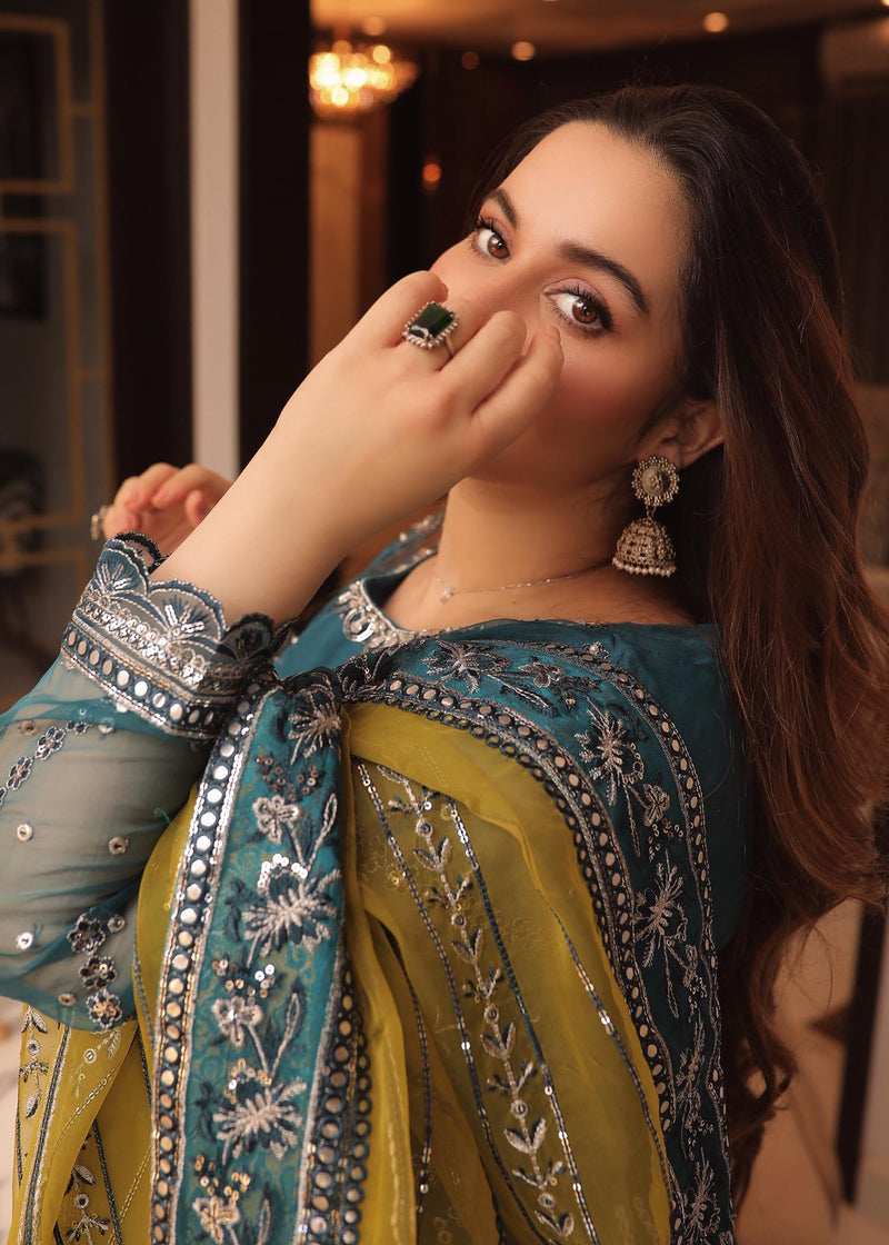 Daud Abbas | Formals Collection | Naghma - by - Libasekhas UK - Registered Vendor of : Daud Abbas - 100% Original Designer Dresss