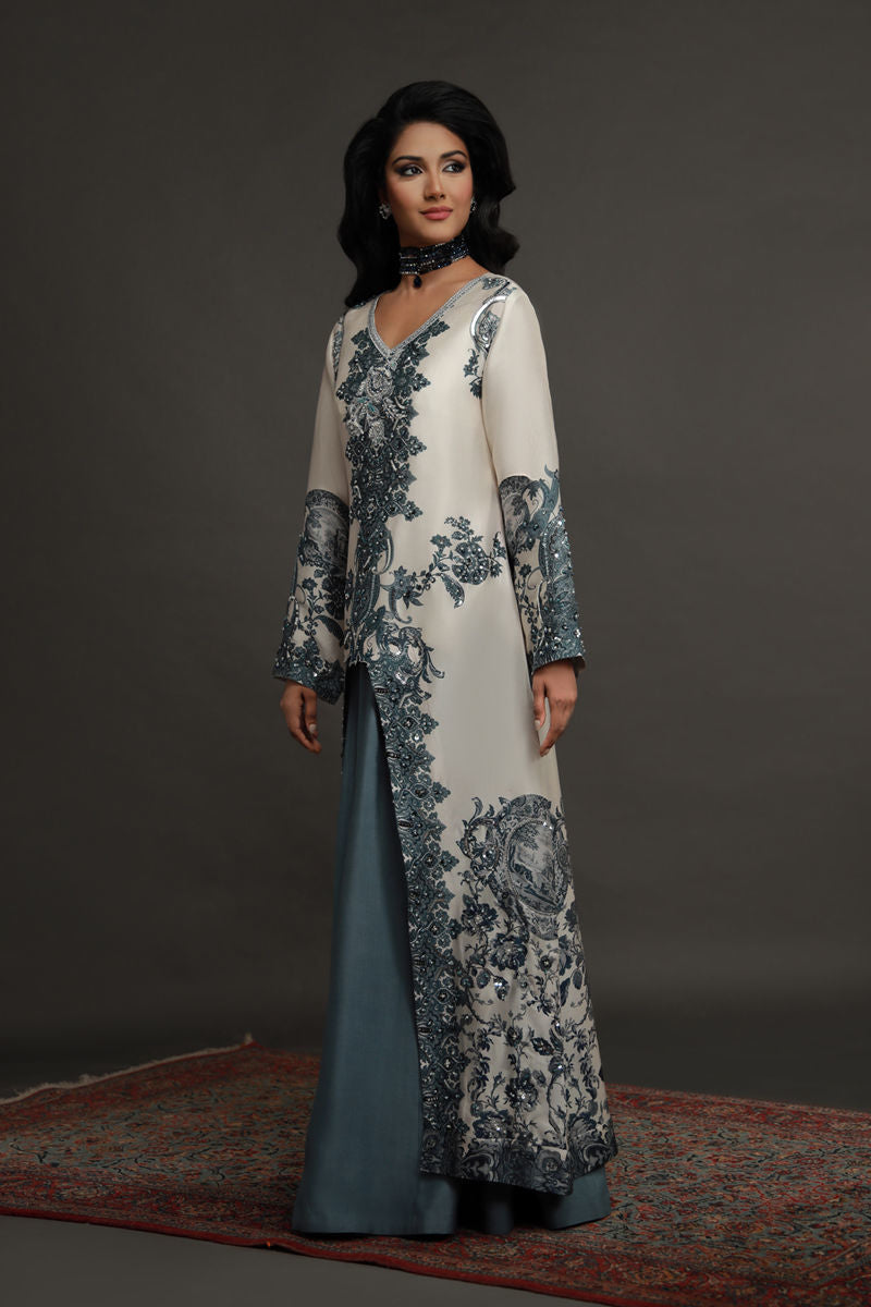 Shamaeel ansari | Flora Belle|FLORA-08 - by Libasekhas UK - Registered Vendor of : Shamaeel Ansari - 100% Original Designer Dress