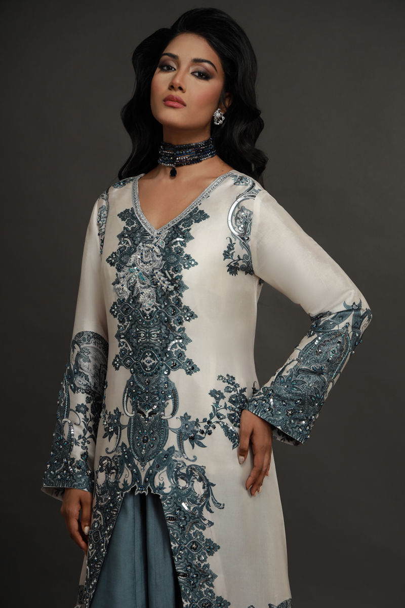 Shamaeel ansari | Flora Belle|FLORA-08 - by Libasekhas UK - Registered Vendor of : Shamaeel Ansari - 100% Original Designer Dress