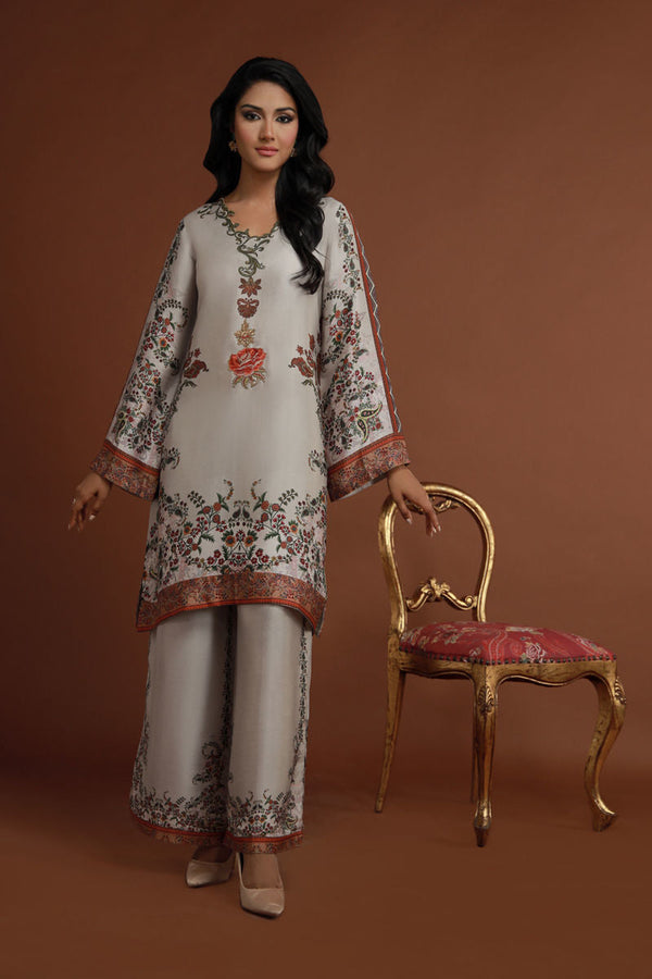 Shamaeel Ansari | Essentials 25 | Flora-04 - by Libasekhas UK - Registered Vendor of : Shamaeel Ansari - 100% Original Designer Dress