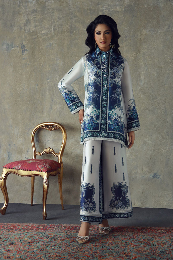 Shamaeel Ansari | Essentials 25 | Flora-01 - by Libasekhas UK - Registered Vendor of : Shamaeel Ansari - 100% Original Designer Dress
