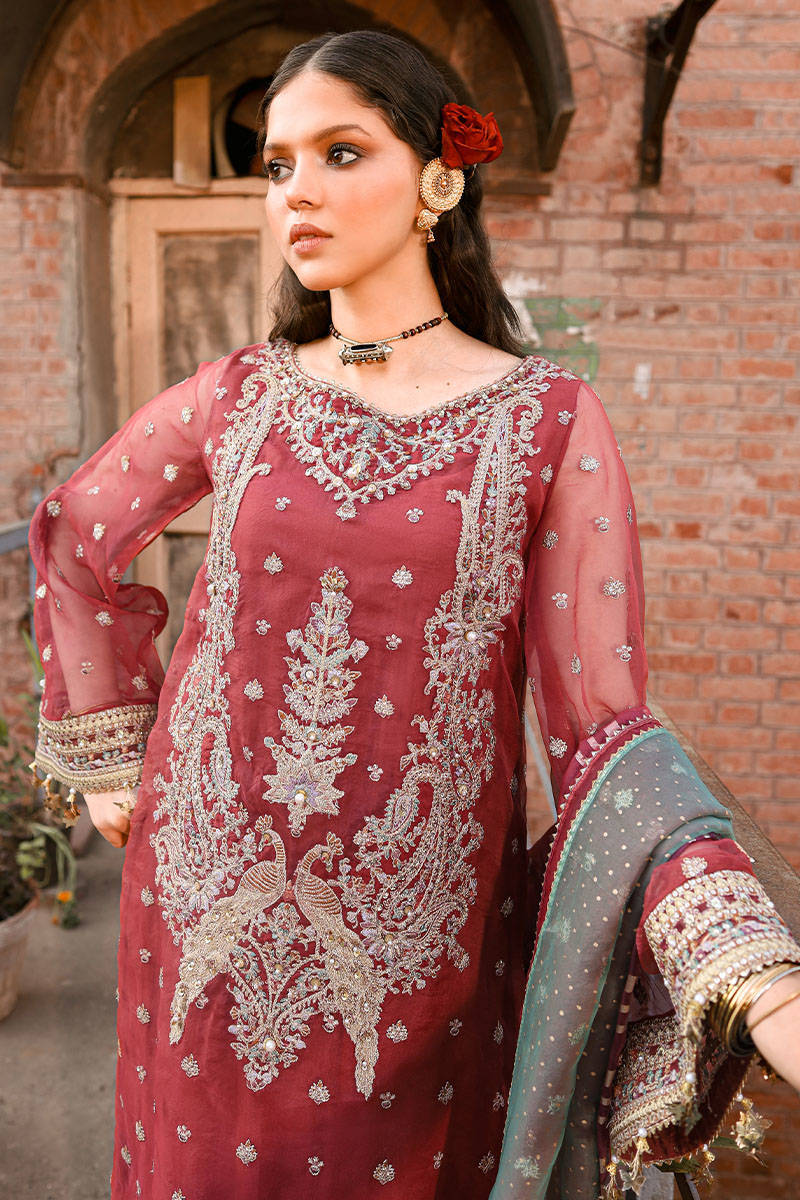 MNR | Eid Festive 24 | REHMAT - by - Libasekhas UK - Registered Vendor of : MNR - 100% Original Designer Dresss