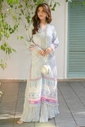Fatima Khan | Eid Digital Silk Prints | Mod Sky - by - Libasekhas UK - Registered Vendor of : Fatima Khan - 100% Original Designer Dresss