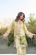 Fatima Khan | Eid Digital Silk Prints |   Pastel Orchid - by - Libasekhas UK - Registered Vendor of : Fatima Khan - 100% Original Designer Dresss