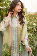 Fatima Khan | Eid Digital Silk Prints |   Pastel Orchid - by - Libasekhas UK - Registered Vendor of : Fatima Khan - 100% Original Designer Dresss