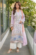 Fatima Khan | Eid Digital Silk Prints |   Aqua Coral - by - Libasekhas UK - Registered Vendor of : Fatima Khan - 100% Original Designer Dresss