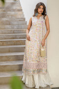 Fatima Khan | Eid Digital Silk Prints |   Flora - by - Libasekhas UK - Registered Vendor of : Fatima Khan - 100% Original Designer Dresss