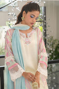 Fatima Khan | Eid Digital Silk Prints |   Sage Orchid - by - Libasekhas UK - Registered Vendor of : Fatima Khan - 100% Original Designer Dresss