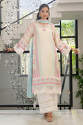 Fatima Khan | Eid Digital Silk Prints |   Sage Orchid - by - Libasekhas UK - Registered Vendor of : Fatima Khan - 100% Original Designer Dresss
