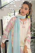 Fatima Khan | Eid Digital Silk Prints |   Sage Orchid - by - Libasekhas UK - Registered Vendor of : Fatima Khan - 100% Original Designer Dresss