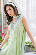 Fatima Khan | La Fleur Eid Edit | Pale Pistachio - by - Libasekhas UK - Registered Vendor of : Fatima Khan - 100% Original Designer Dresss