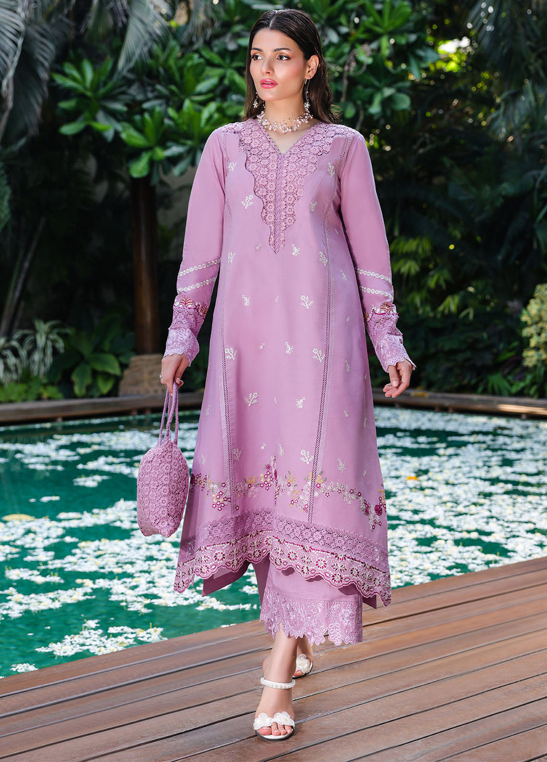 Sahane | Lovent Embroidered Pret 25 | ME23002 Helena - by - Libasekhas UK - Registered Vendor of : Sahane - 100% Original Designer Dresss