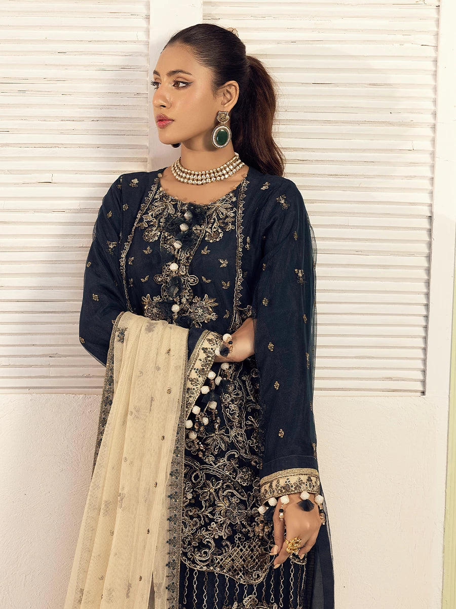 Salitex | Signature Festive Chiffon | SUNW6NO006UT - by - Libasekhas UK - Registered Vendor of : Salitex - 100% Original Designer Dresss