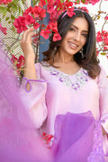 Fatima Khan | La Fleur Eid Edit | Lavenderlicious - by - Libasekhas UK - Registered Vendor of : Fatima Khan - 100% Original Designer Dresss