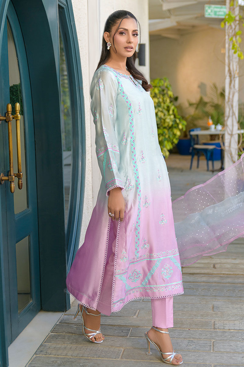 Fatima Khan | La Fleur Eid Edit | Violetta - by - Libasekhas UK - Registered Vendor of : Fatima Khan - 100% Original Designer Dresss