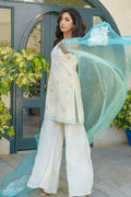 Fatima Khan | La Fleur Eid Edit | Minty Fresh - by - Libasekhas UK - Registered Vendor of : Fatima Khan - 100% Original Designer Dresss