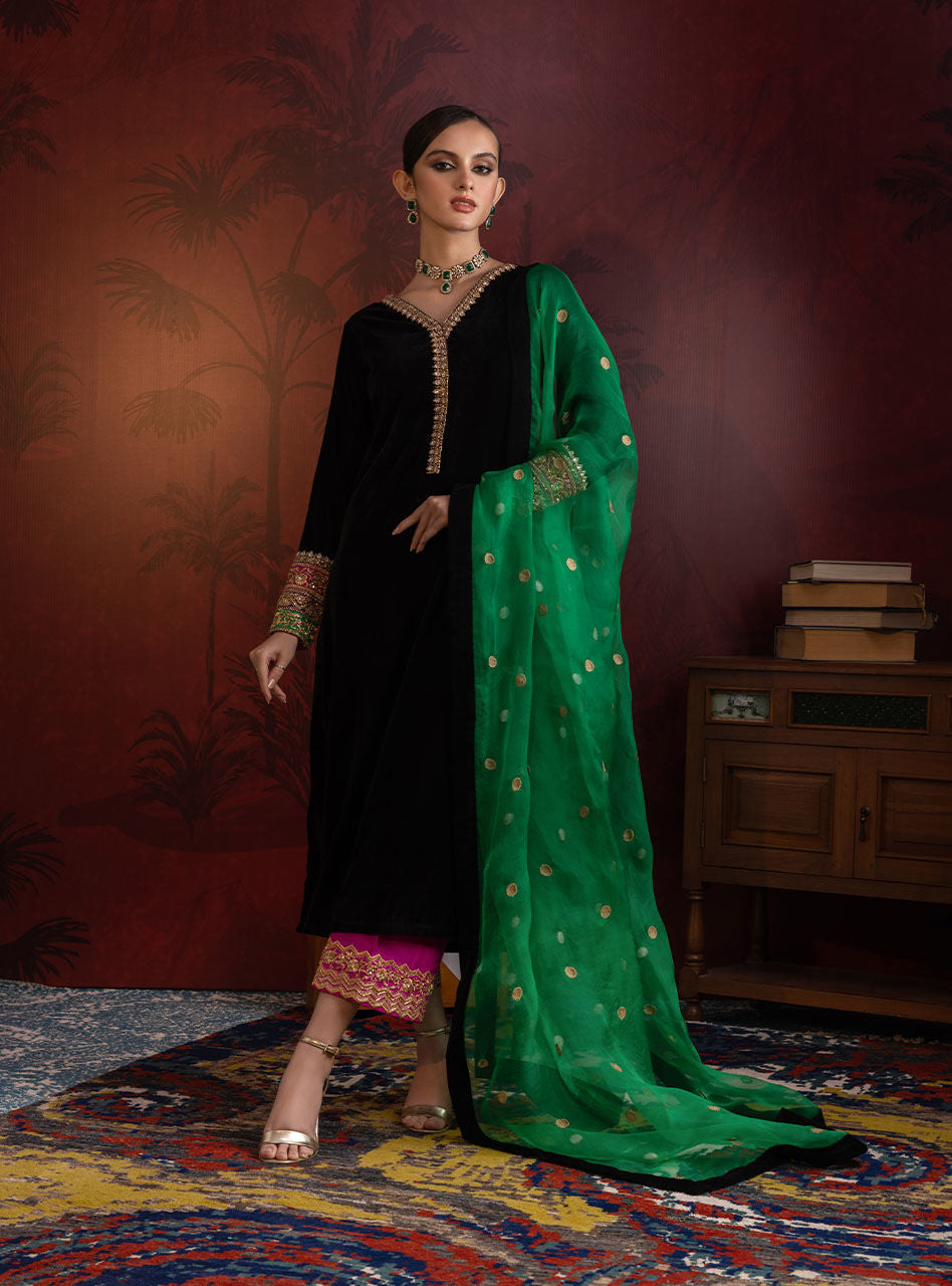 Zainab Chottani | Semi Formals | YAREEN - by - Libasekhas UK - Registered Vendor of : Zainab Chottani - 100% Original Designer Dresss