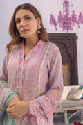 Ansab Jahangir | Digital Silk | Lilac Paisley - by Libasekhas UK - Registered Vendor of : Ansab Jahangir - 100% Original Designer Dress
