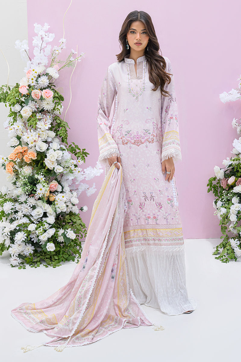 Fatima Khan | Prints and Petals | Pastella - by Libasekhas UK - Registered Vendor of : Fatima Khan - 100% Original Designer Dress