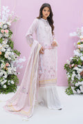 Fatima Khan | Eid Digital Silk Prints | Pastella - by - Libasekhas UK - Registered Vendor of : Fatima Khan - 100% Original Designer Dresss