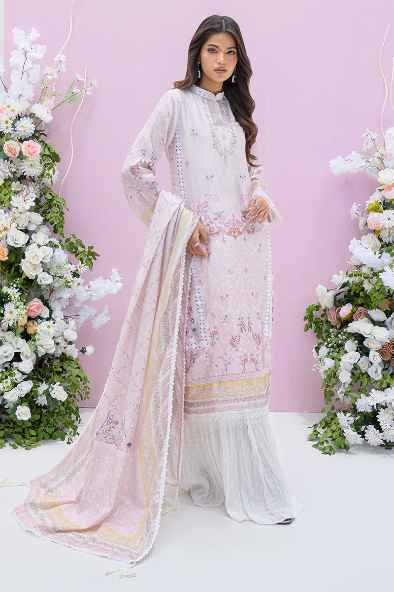 Fatima Khan | Eid Digital Silk Prints | Pastella - by - Libasekhas UK - Registered Vendor of : Fatima Khan - 100% Original Designer Dresss