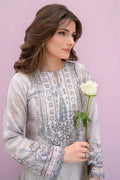 Fatima Khan | Eid Digital Silk Prints |   Moonlit Grace - by - Libasekhas UK - Registered Vendor of : Fatima Khan - 100% Original Designer Dresss