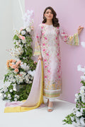 Fatima Khan | Eid Digital Silk Prints | Rose Reverie - by - Libasekhas UK - Registered Vendor of : Fatima Khan - 100% Original Designer Dresss
