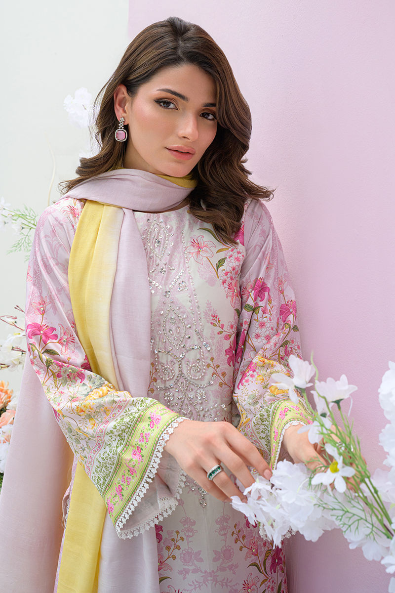 Fatima Khan | Prints and Petals | Rose Reverie - by Libasekhas UK - Registered Vendor of : Fatima Khan - 100% Original Designer Dress