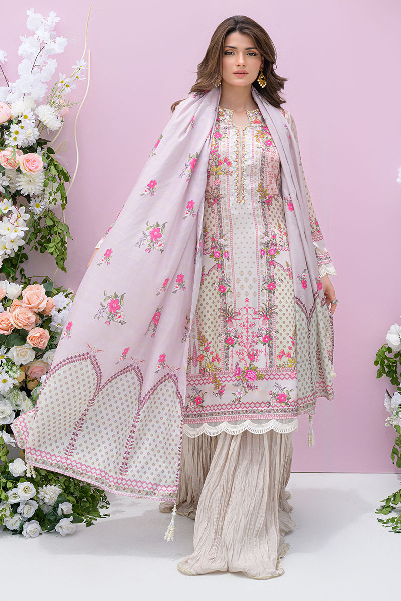 Fatima Khan | Eid Digital Silk Prints |   Floralia - by - Libasekhas UK - Registered Vendor of : Fatima Khan - 100% Original Designer Dresss