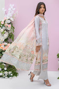Fatima Khan | Eid Digital Silk Prints | Oriental Haze - by - Libasekhas UK - Registered Vendor of : Fatima Khan - 100% Original Designer Dresss