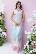 Fatima Khan | Eid Digital Silk Prints | Skye - by - Libasekhas UK - Registered Vendor of : Fatima Khan - 100% Original Designer Dresss