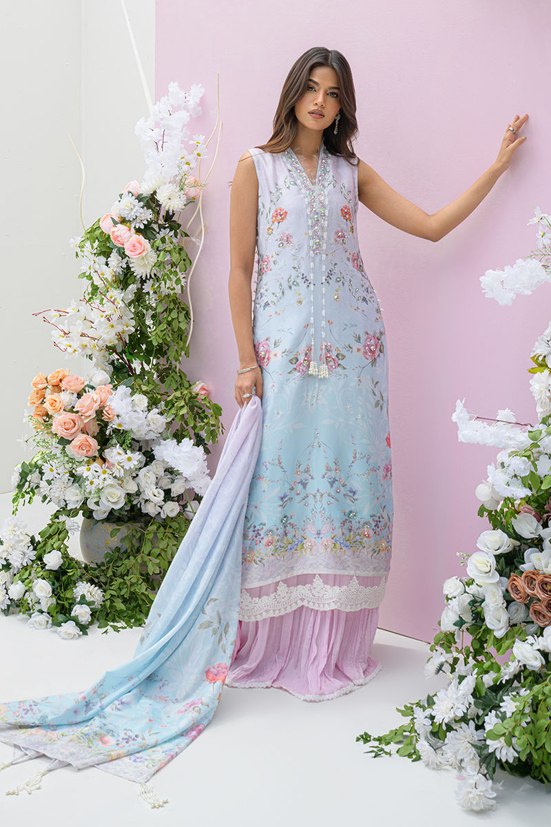 Fatima Khan | Prints and Petals | Skye - by Libasekhas UK - Registered Vendor of : Fatima Khan - 100% Original Designer Dress